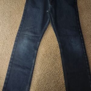 Levi's Dark Blue Straight Jeans